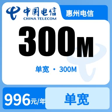 惠州电信300M单宽套餐原图