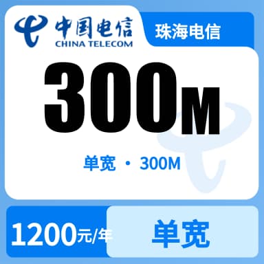 珠海电信300M单宽套餐原图