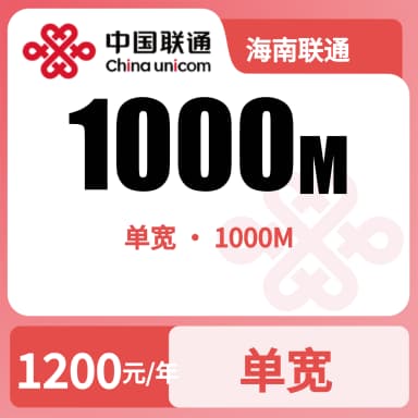 海南联通1000M单宽套餐原图
